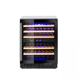 Arktic Wijnkoeler, 2 zones, 46 flessen 133L, 220-240V/90W, 595x646x(H)830mm - 237588