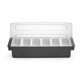 BarUp Condimenthouder - 6 bakjes 480x150x(H)100mm - 552032