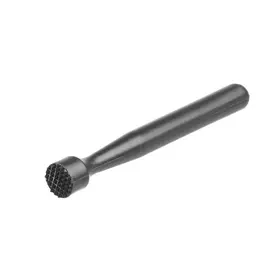 BarUp Cocktail muddler Geribbelde kop, Zwart, ⌀34x207mm - 596951