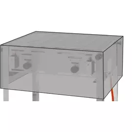 HENDI Afdekhoes Grill- / Roast- Master Maxi 154717 154878, 720x560x(H)360mm - 144923