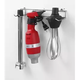 HENDI Staafmixer Profi Line 400 - met regelbare snelheid. Set met opbergrek. 230V/400W, ⌀100x(H)765mm - 224380