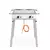 HENDI Xantos Gasgrill 9,5kW, 770x710x(H)870mm - 148624