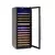 Arktic Wijnkoeler, 2 zones, 135 flessen 387L, 220-240V/130W, 595x675x(H)1625mm - 237564