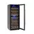 Arktic Wijnkoeler, 2 zones, 135 flessen 387L, 220-240V/130W, 595x675x(H)1625mm - 237564