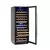 Arktic Wijnkoeler, 2 zones, 135 flessen 387L, 220-240V/130W, 595x675x(H)1625mm - 237564