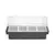 BarUp Condimenthouder - 4 bakjes 480x150x(H)100mm - 552025