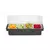 BarUp Condimenthouder - 4 bakjes 480x150x(H)100mm - 552025