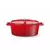 HENDI Braadpan geëmailleerd gietijzer 4,4L, Rood, 365x290x(H)115mm - 626849