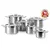 HENDI Kookpan middel - met deksel 4L, ⌀200x(H)130mm - 831205