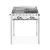 HENDI Green fire met 2 branders 2 roestvast stalen Gastronorm 1/1 roosters, 11,6kW, 740x612x(H)825mm - 149621