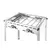 HENDI Green fire met 2 branders 2 roestvast stalen Gastronorm 1/1 roosters, 11,6kW, 740x612x(H)825mm - 149621