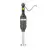 HENDI Staafmixer 350 met variabele snelheid en 300 mm staaf Zwart, 230V/350W, ⌀100x716mm - 221327