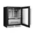 HENDI Undercounter dry aging kast 98L, 220-240V/170W, 595x620x(H)830mm - 221426