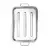HENDI Braadslede 385x275x(H)60mm - 508510