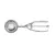 HENDI Portioneerlepel Kitchen Line 1/10, ⌀70mm - 572016