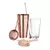 BarUp Hawthorne strainer Copper, 160x75x(H)15mm - 596456