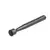BarUp Cocktail muddler Geribbelde kop, Zwart, ⌀34x207mm - 596951