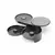 BarUp 3-Laags glas rimmer 200x160x(H)75mm - 596777