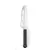 HENDI Kaasmes voor zachte kaas Zwart, (L)270mm - 856246