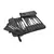 HENDI Messen draagtas Zwart, 510x50x(H)170mm - 856277
