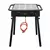 HENDI Xantos Black Gas grill Black, 9,5kW, 770x710x(H)870mm - 148631