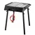 HENDI Xantos Black Gas grill Black, 9,5kW, 770x710x(H)870mm - 148631
