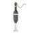 HENDI Staafmixer 350 met variabele snelheid en 250 mm staaf Zwart, 230V/350W, ⌀100x666mm - 221198