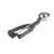 Stöckel Portioneerlepel voor linkshandigen 1/40, Zwart, ⌀45x(H)mm - 755228