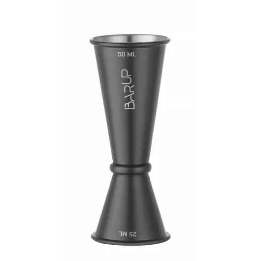 BarUp Jigger 25/50 ml Zwart, ⌀44 x (H)110 mm - 596654