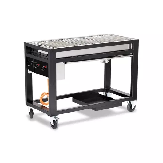 HENDI Gasbarbecue Europa 21,6kW, 1260x580x(H)900mm - 700051