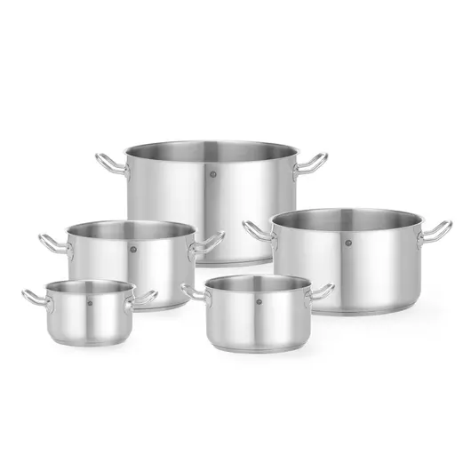 HENDI Kookpan middel - zonder deksel 15L, ⌀320x(H)190mm - 837740