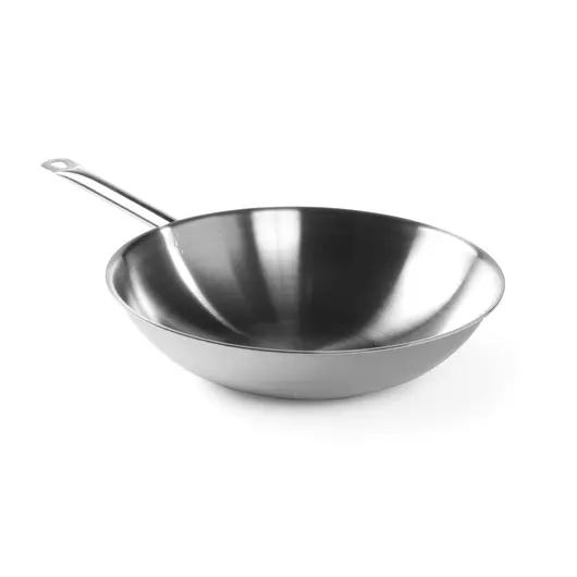 HENDI Wok 3-ply - zonder deksel ⌀360x(H)90mm - 839003