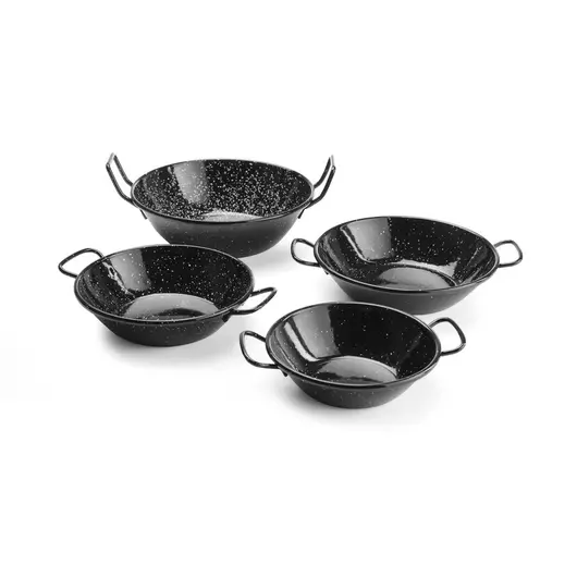 HENDI Geëmailleerde paëllaschalen ⌀185x(H)43mm - 622834