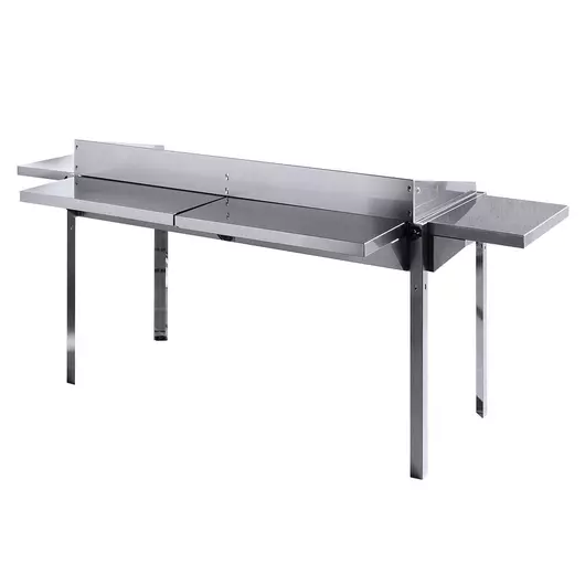 HENDI Achterblad voor Green Fire barbecues achterblad, 650x298x(H)160mm - 149539
