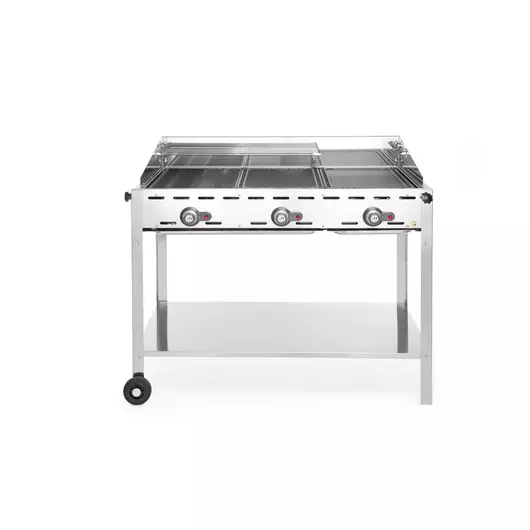 HENDI Green Fire met 3 branders 17,4kW, 1078x612x(H)825mm - 149591