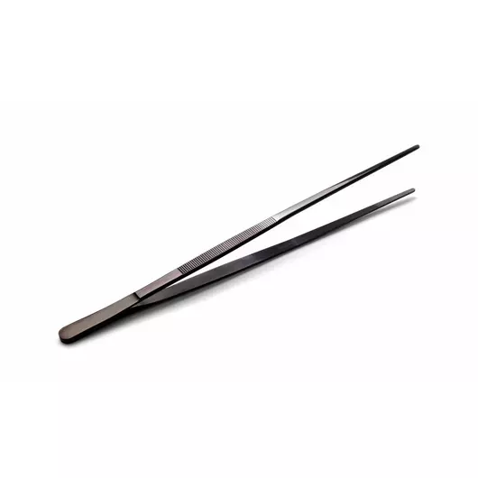 HENDI Universeel pincet gecoat Zwart, (L)300mm - 680131