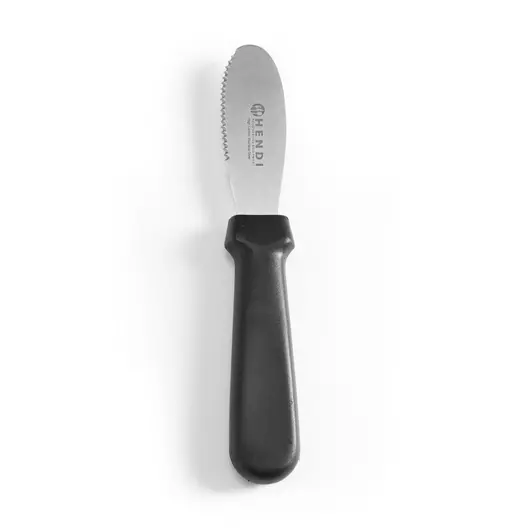 HENDI Botermes - getand Zwart, (L)210mm - 855768