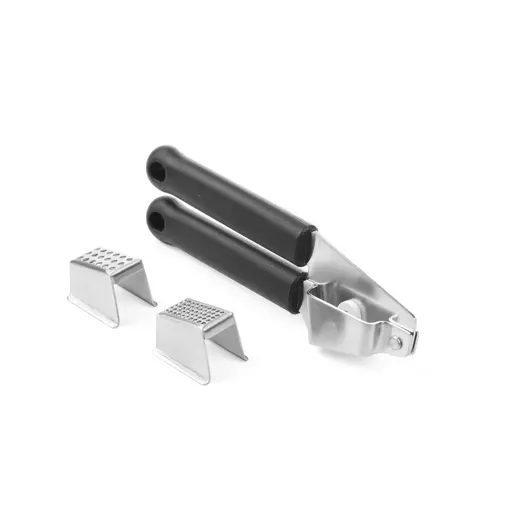 HENDI Knoflookpers Zwart, 180x25mm - 856123