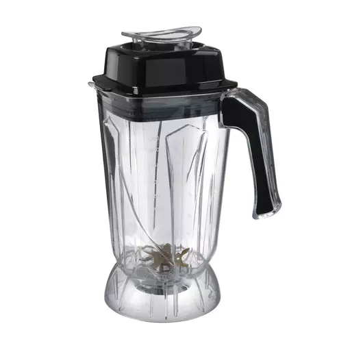 HENDI Barmixerbehälter Polycarbonat 2,5L, 200x170x(H)360mm - 943489