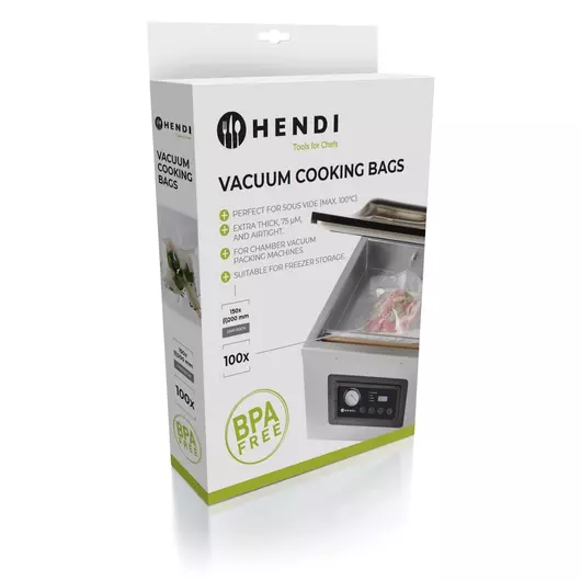 HENDI Vacuümkookzakken 50 st., 400x400mm - 971321