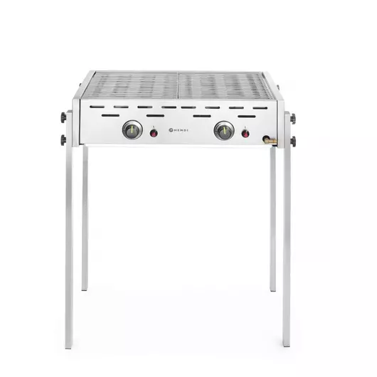 HENDI Roast-Master Pro gasbarbecue 11,6kW, 790x560x(H)900mm - 148808
