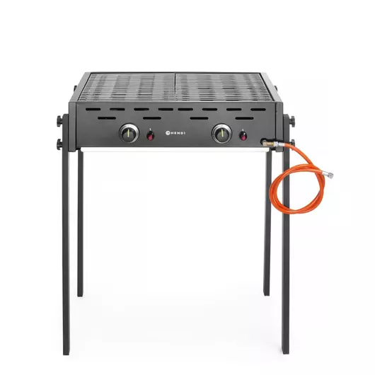 HENDI Roast-Master Pro Zwart Zwart, 11,6kW, 790x560x(H)900mm - 148822