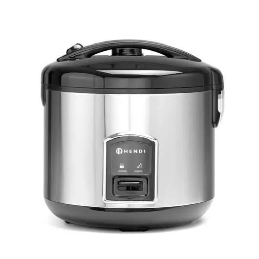 HENDI Rijstkoker met stoomfunctie 1,8L, 230V/700W, ⌀280x(H)285mm - 240410