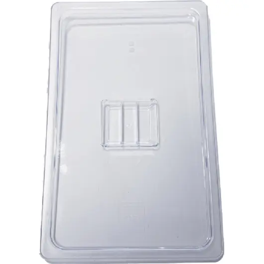 Ziva GN 1/1 polycarbonaat deksel – 530 × 325 mm